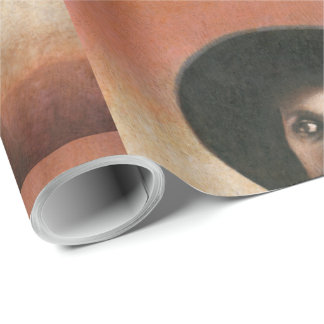 Presente Papel de embrulhamento do Buffalo Bill Western