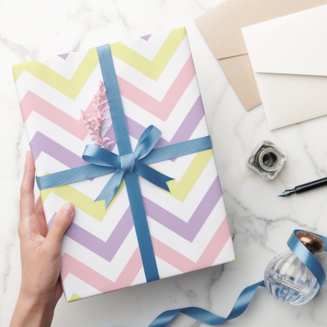 Presente papel de embrulhamento do padrão de fenda de pásco (Presentear)