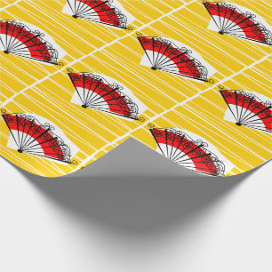 Presente Papel de embrulhamento do ventilador espanhol