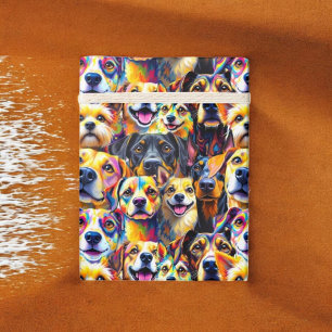 Presente Papel de embrulhamento Doggie Delight