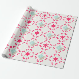 Presente Papel de embrulhamento noturno Munique Starry