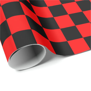 Presente Papel de embrulhamento para cheques grandes, preto