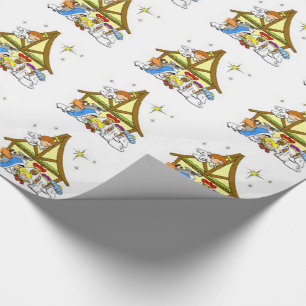 Presente Papel de embrulho/Natividade