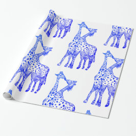 Presente Papel de embrulhoAmor Africano