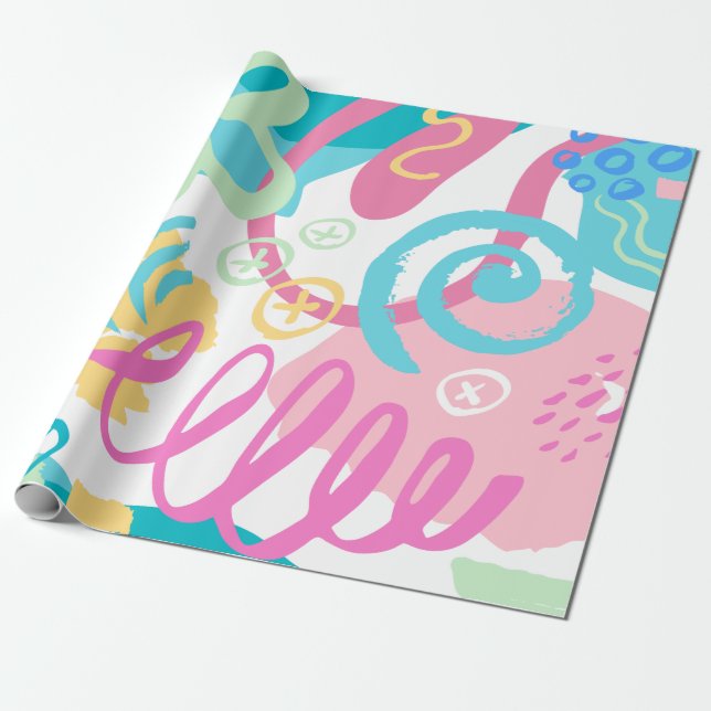 Presente Papel de empacotamento (Desenrolado)