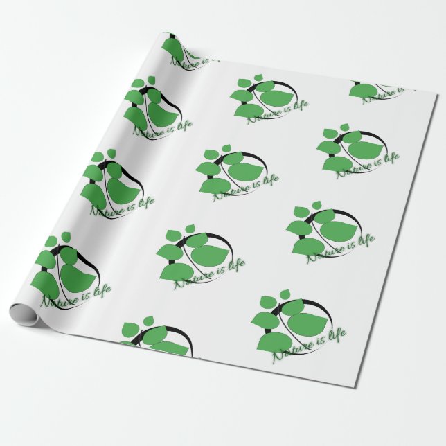 Presente Papel de empacotamento (Desenrolado)