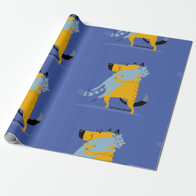 Presente Papel de empacotamento (Desenrolado)