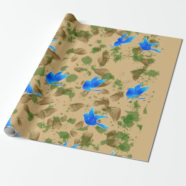 Presente Papel de empacotamento (Desenrolado)