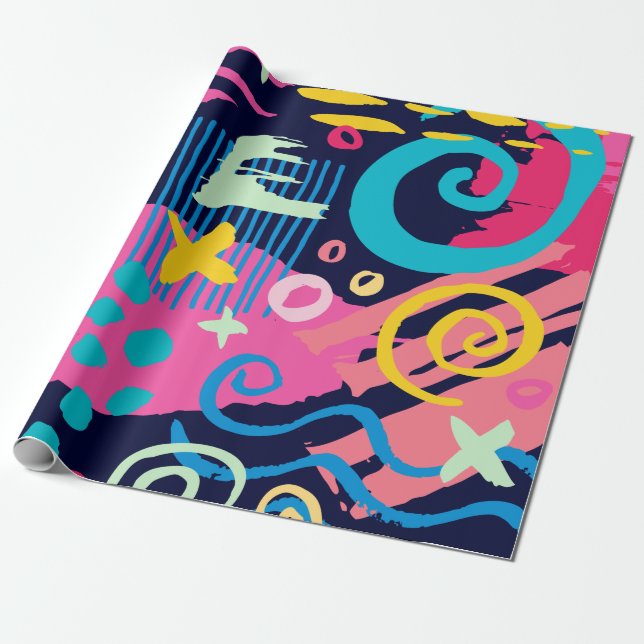 Presente Papel de empacotamento (Desenrolado)