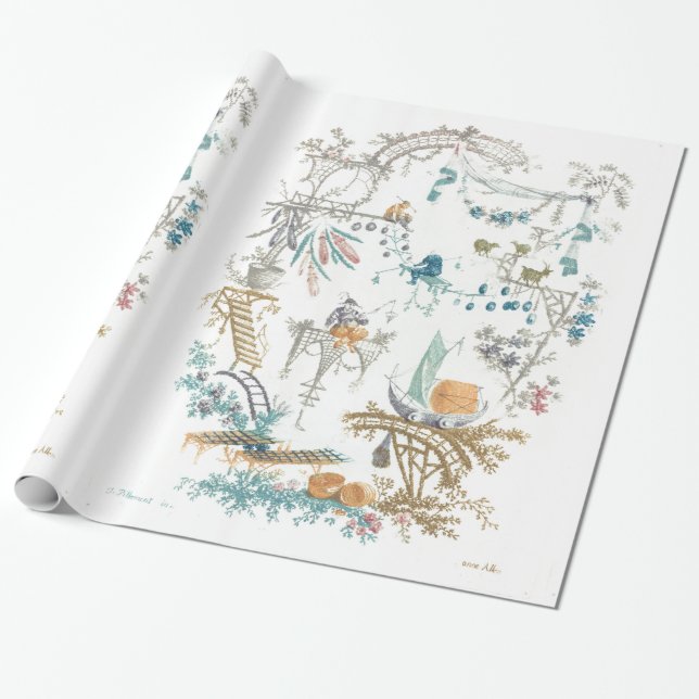 Presente Papel de empacotamento (Desenrolado)