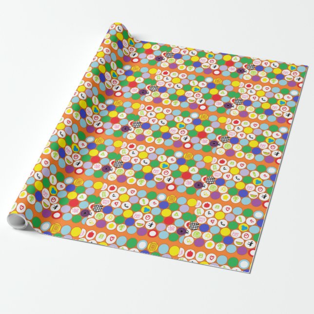 Presente Papel de empacotamento (Desenrolado)