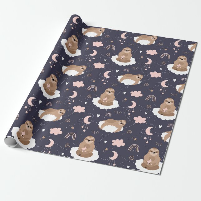Presente Papel de empacotamento (Desenrolado)