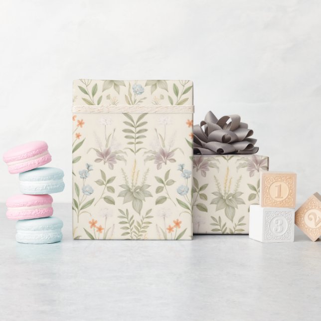 Presente Papel de empacotamento (Chá de bebê)