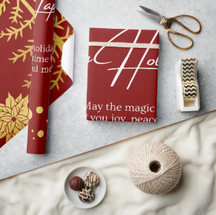 Presente Papel de empacotamento brilhante