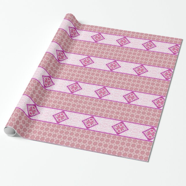 Presente Papel de empacotamento brilhante (Desenrolado)