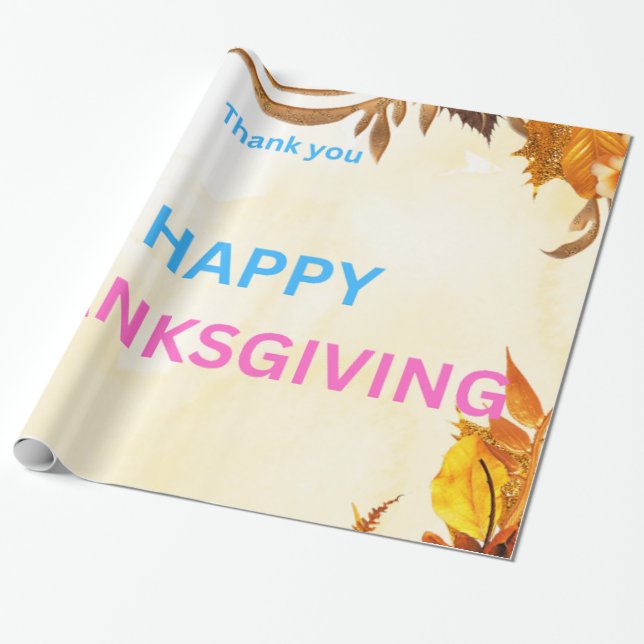 Presente Papel de empacotamento brilhante (Desenrolado)