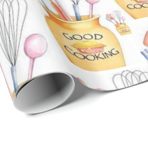 Presente Papel de empacotamento brilhante Bom Cozinhar