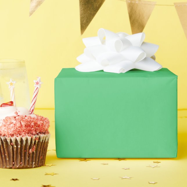 Presente Papel de empacotamento brilhante Emerald (Festa de aniversário)