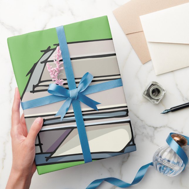 Presente Papel de empacotamento da impressora em matriz de  (Criador carregado)