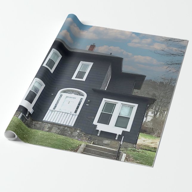 Presente Papel de empacotamento das cores de queda (Desenrolado)