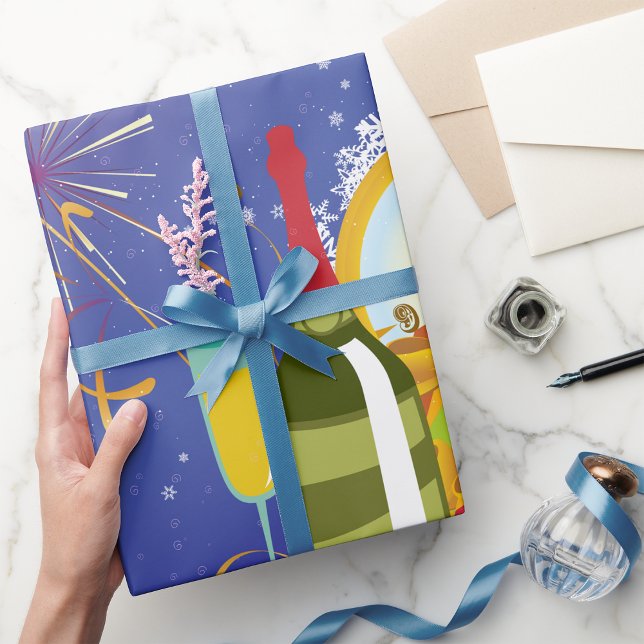 Presente Papel de empacotamento de celebração de feriados (Criador carregado)