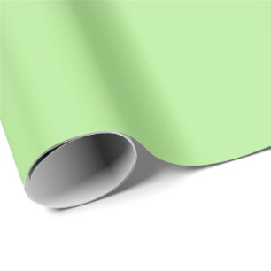 Presente Papel de empacotamento de cor sólida em verde Appl