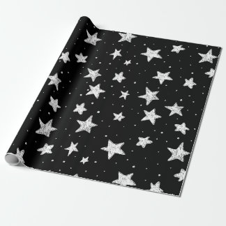 Presente Papel de empacotamento de estrelas | Casamentos Lu