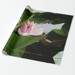 Presente Papel de empacotamento de fotos com ventilador de 