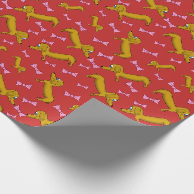 Presente Papel de empacotamento de fundos e Arcos (Ponta)