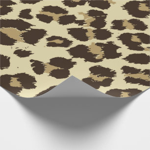 Presente Papel de empacotamento de impressão Chic Leopard