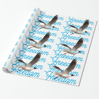 Presente Papel de empacotamento de liberdade