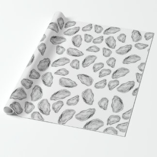 Presente Papel de empacotamento de matéria de ostras de 30"