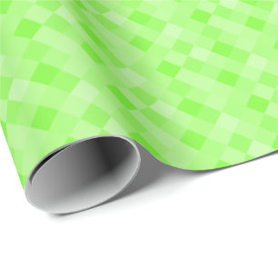 Presente Papel de empacotamento de padrão de pequenos pixel