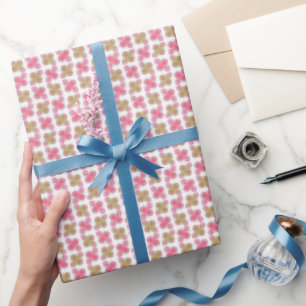 Presente Papel de empacotamento de padrão de ponto flexível
