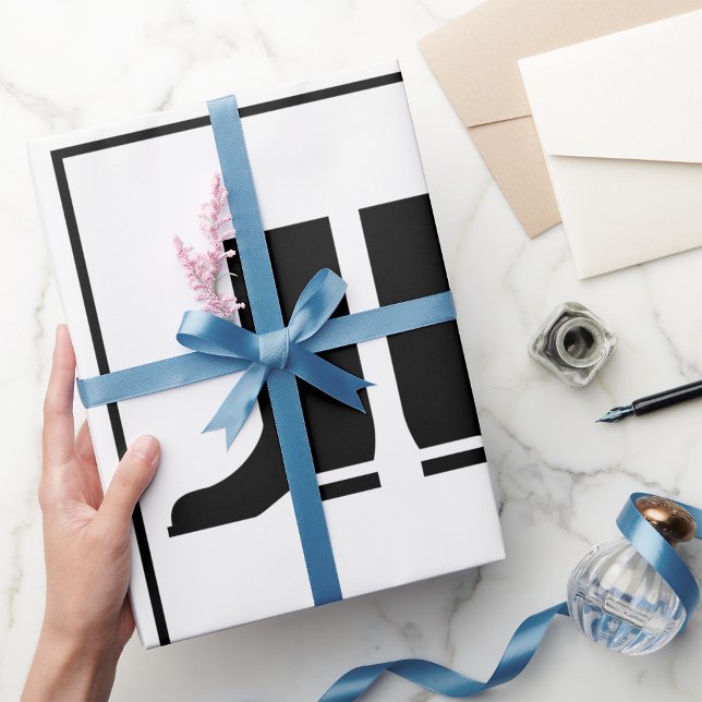 Presente Papel de empacotamento de sinais de inicialização (Criador carregado)