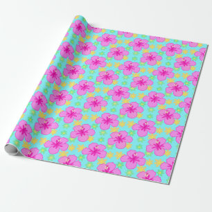 Presente Papel de empacotamento do padrão da ventoinha PIn