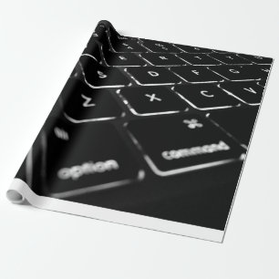 Presente Papel de empacotamento do teclado do computador
