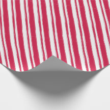 Papel de empacotamento em branco e vermelho