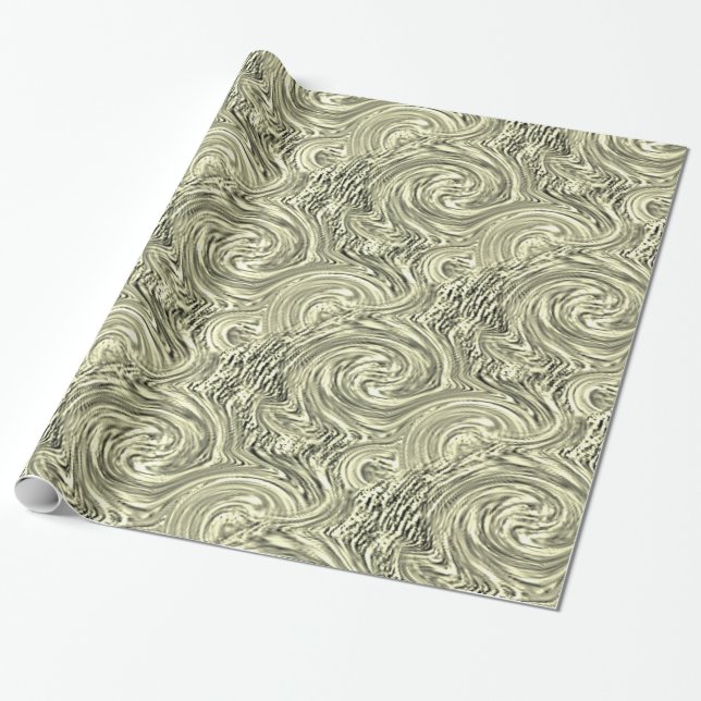 Presente Papel de empacotamento em espiral (Desenrolado)