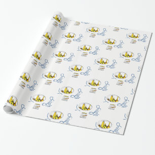 Presente Papel de empacotamento Massuese