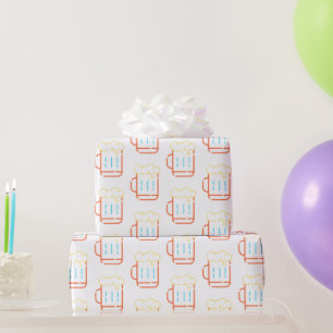 Presente Papel de empacotamento Neon Figure