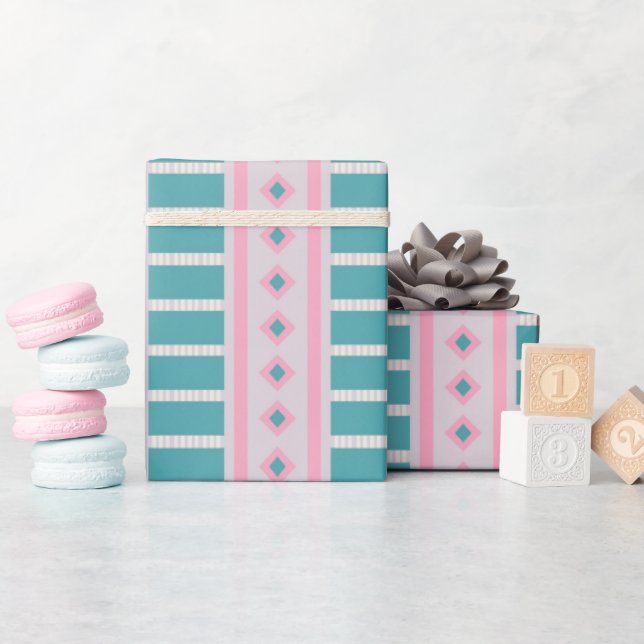 Presente Papel de empacotamento para presentes, 30 polegada (Chá de bebê)