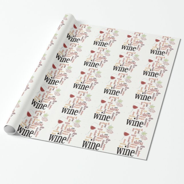 Presente Papel de Encapsulamento em Nuvem de Palavras de Vi (Desenrolado)