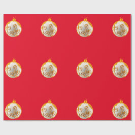 Presente Papel de Encapsulamento Vermelho para Retenção e C