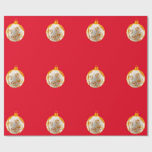 Presente Papel de Encapsulamento Vermelho para Retenção e C