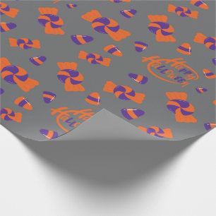 Presente Papel de enfeite de Cinza doce e doce
