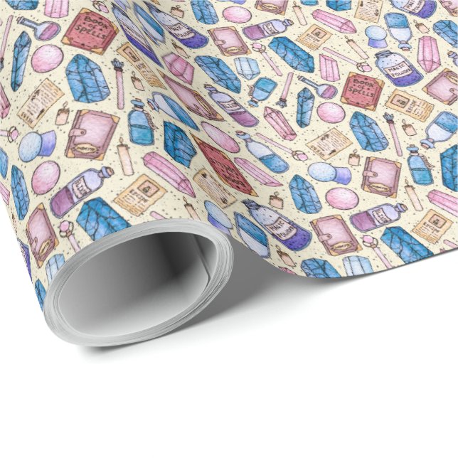 Presente Papel de enrolação de bruxos de testemunhas (Ponta do rolo)