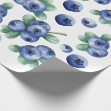 papel de enrolação de mirtilo