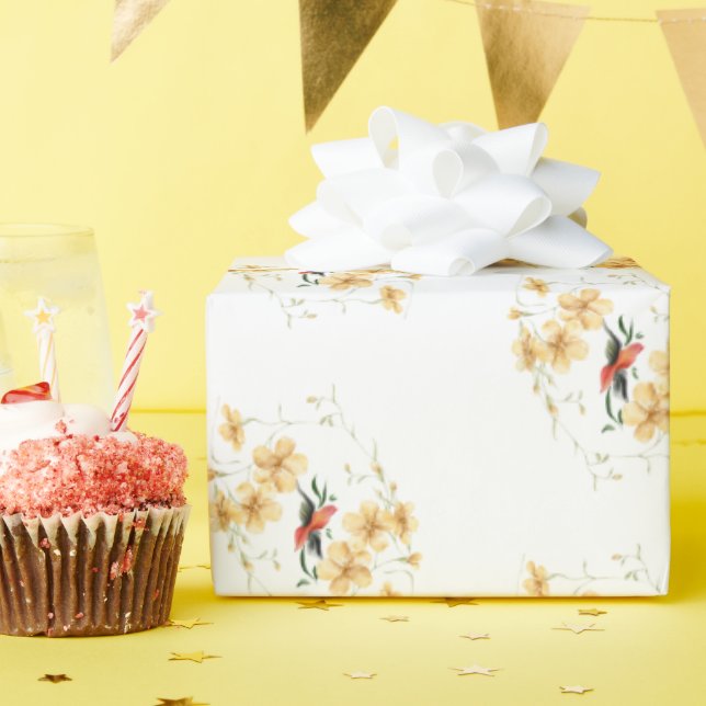 Presente Papel de enrolamento (Festa de aniversário)