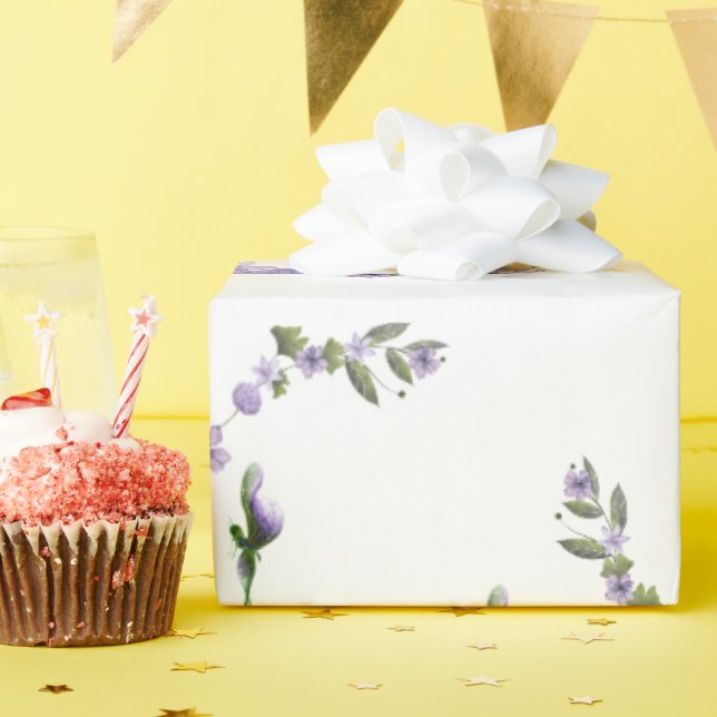 Presente Papel de enrolamento (Festa de aniversário)